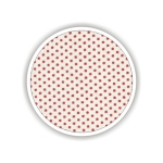Children fabrics for printed sheets with dots Farbe Λευκό-Κόκκινο / White-Red
